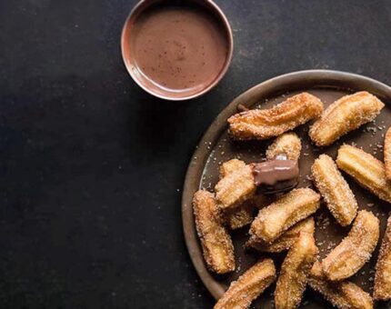 Churros con chocolate