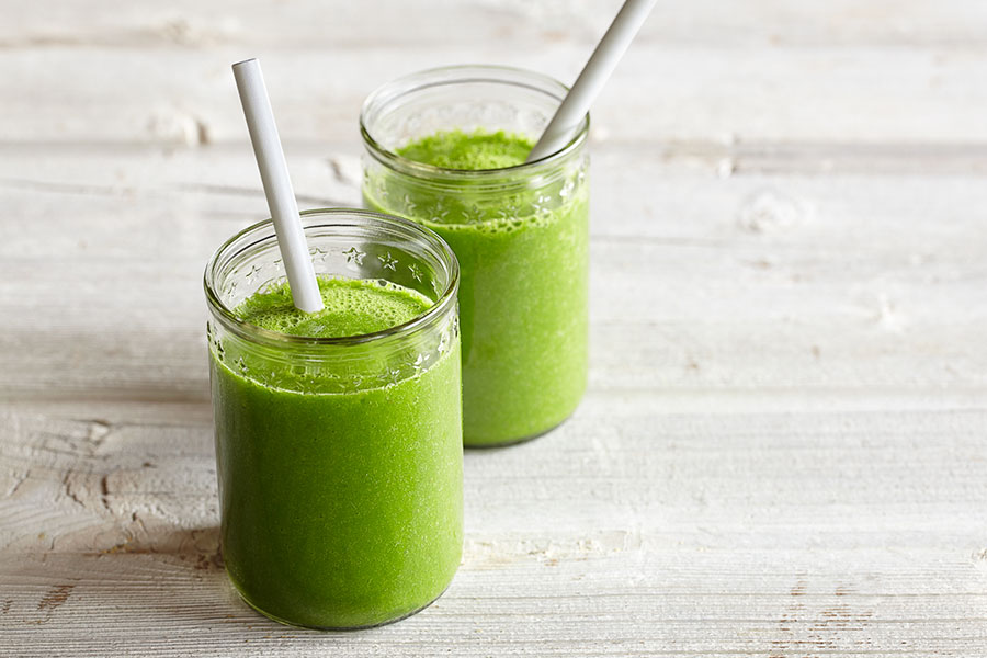 Smoothie verde para principiantes.