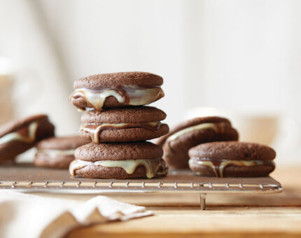 Galletas rellenas de chocomenta