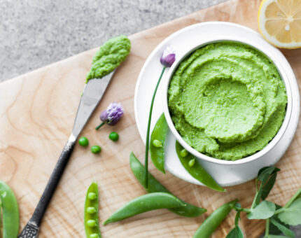 Guacamole de guisantes o guisanmole