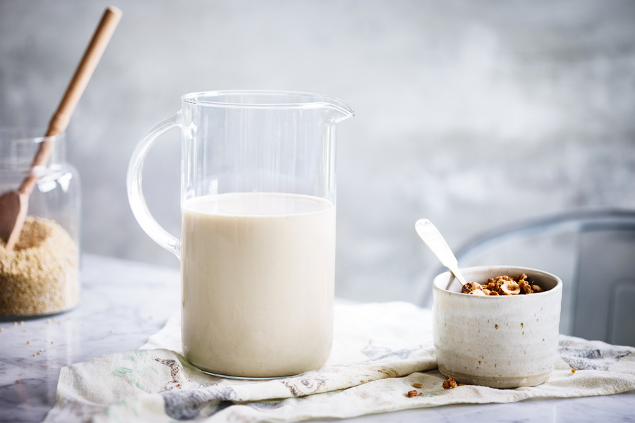 Leche de avena con vitamix