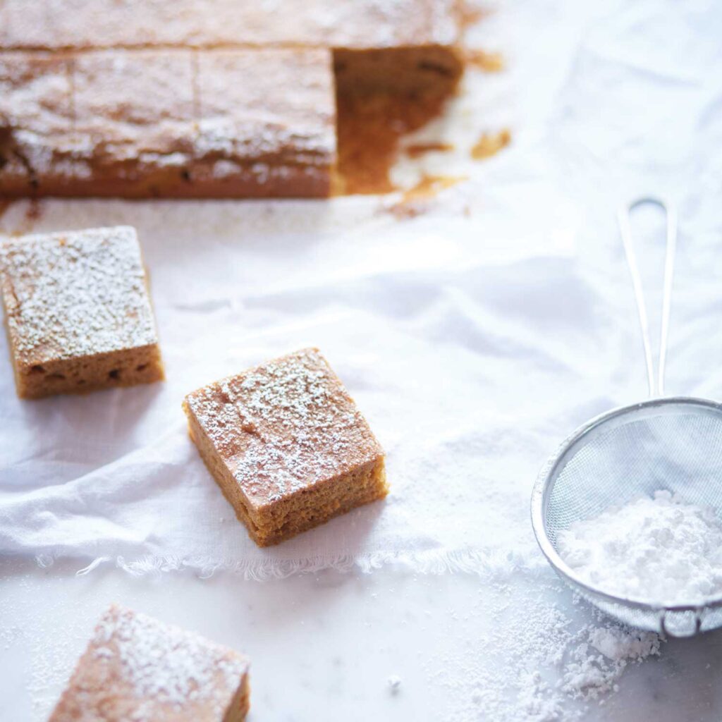 Brownie de calabaza