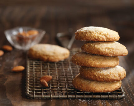 Galletas caseras de almendras