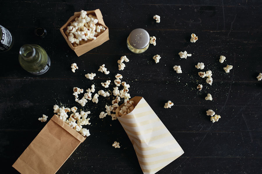 Paquetes con palomitas aderezadas - Aderezo para palomitas