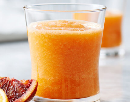 Batido de zanahoria y naranja