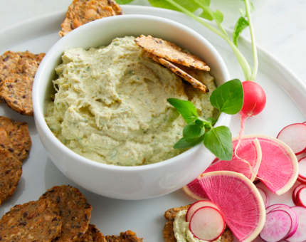 Paté vegano de brócoli y limón