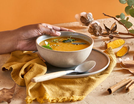 crema de calabaza al curry