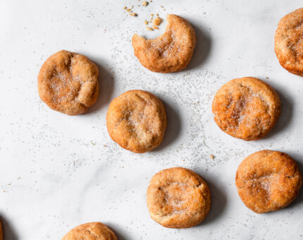 Galletas de canela estilo snickerdoodle