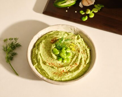 Hummus de habas